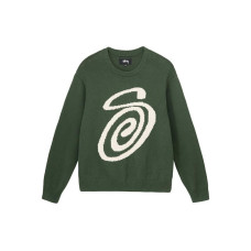 Stussy FW22 Logo Curly S Sweater