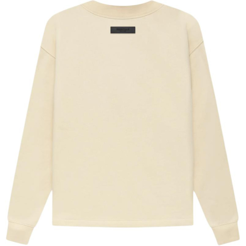 Fear of God Essentials FW22 Relaxed Crewneck Egg shell Logo