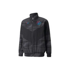 PUMA Mcfc Prematch Jacket Logo