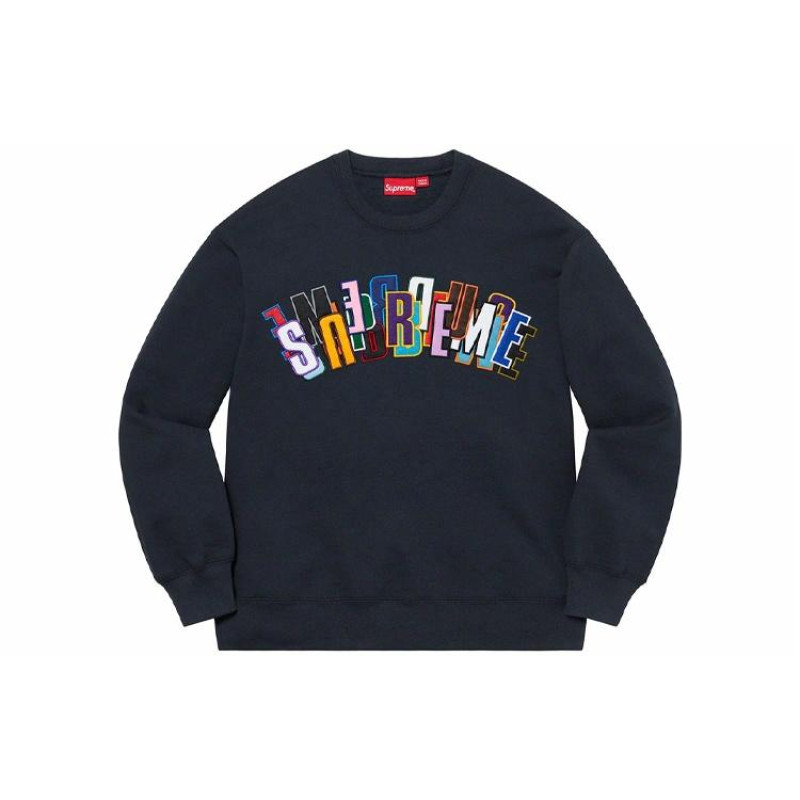 Supreme Week 1 Stacked Crewneck