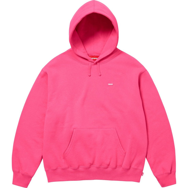 Supreme SS25 WEEK1 Small Box Hooded Sweatshirt logo