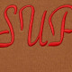 Supreme SS23 SS23 Week 1 SCRIPT HOODED SWEATSHIRT Logo