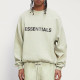 Fear of God Essentials FW20 Crew Neck Sweatshirt Sage