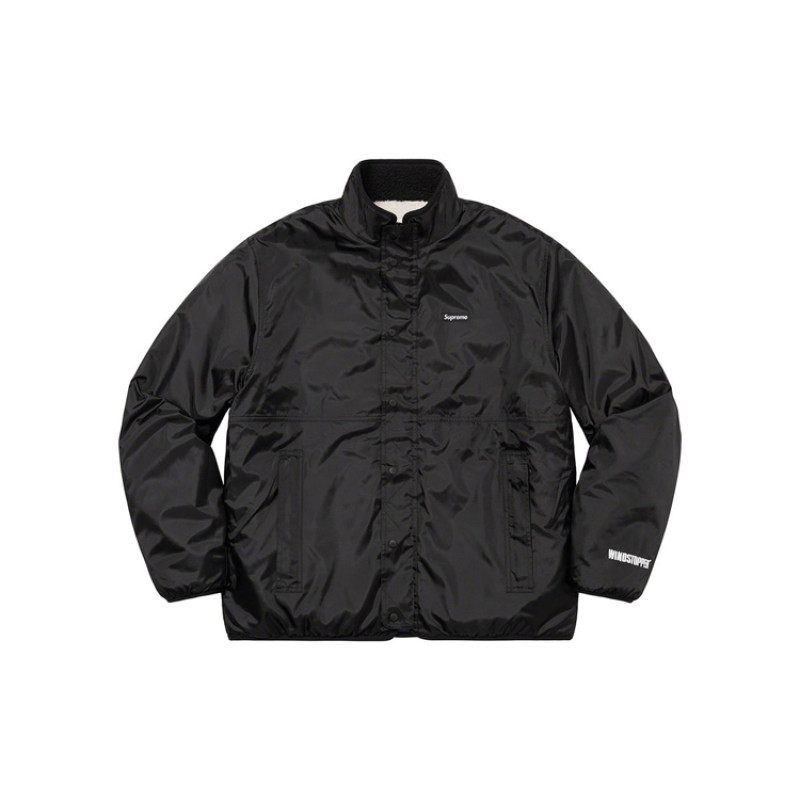 Supreme FW20 Week 8 Reversible Colorblocked Fleece Jacket