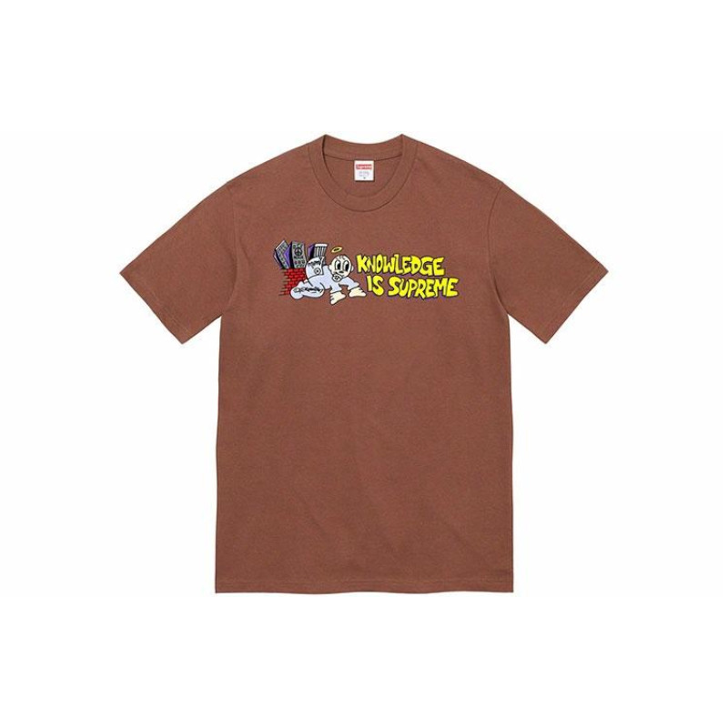 Supreme SS22 Week 1 Knowledge Tee T