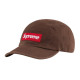 Supreme Week 1 Washed Chino Twill Camp Cap logo