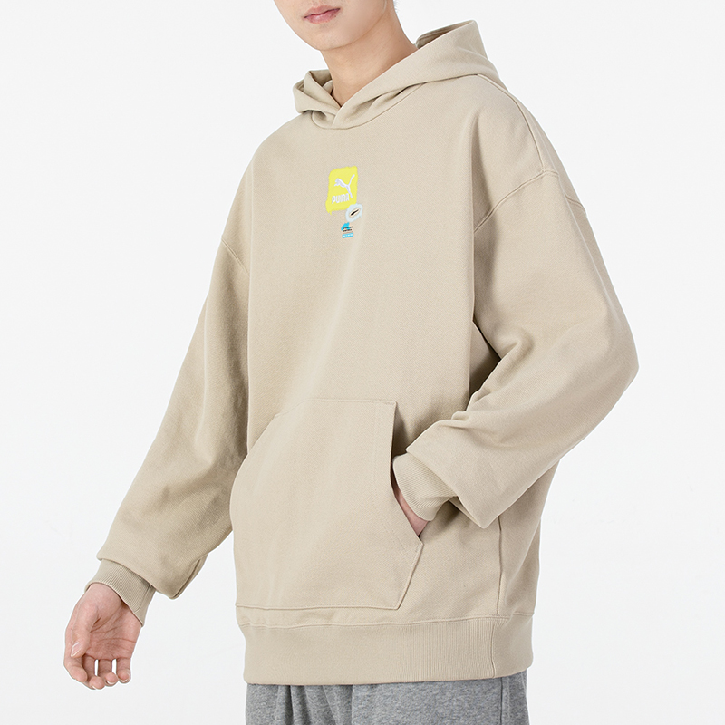 Puma Oversize Trend Graphic Hoodie Logo