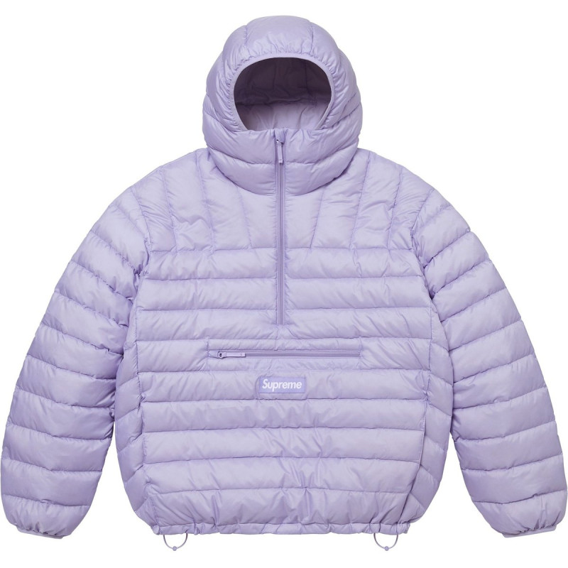 Supreme FW24 WEEK10 Micro Down Half Zip Hooded Pullover
