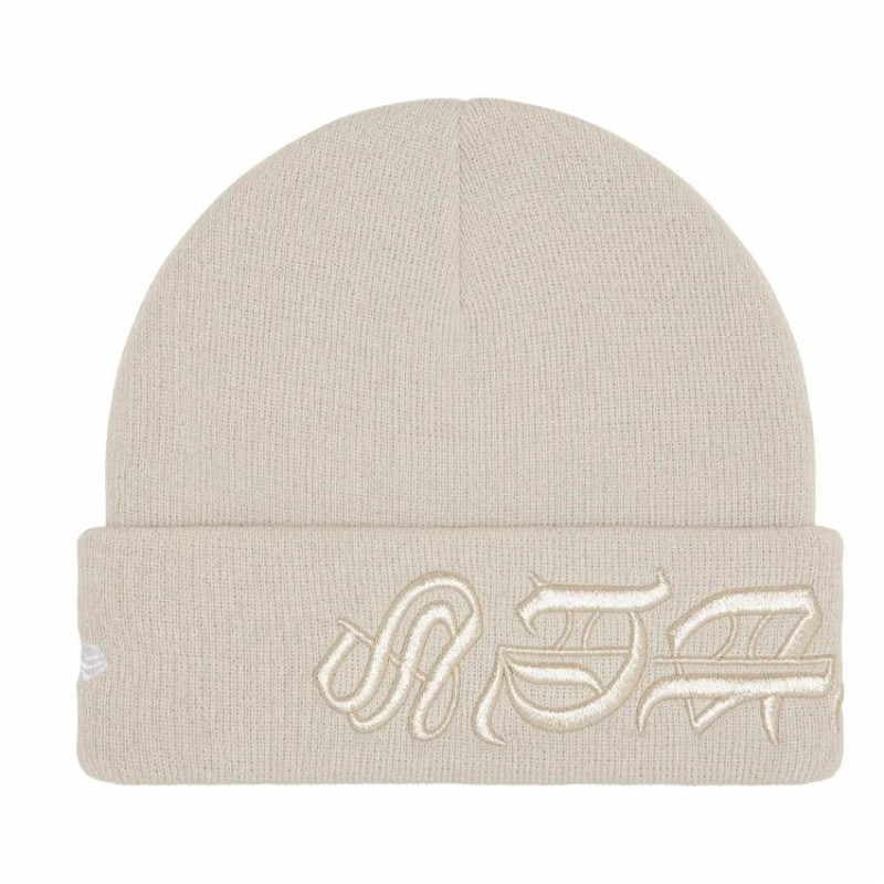 Supreme SS25 WEEK 1 New Era Blackletter Beanie