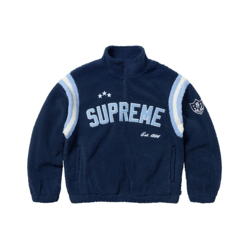 Supreme FW23 WEEK1 ARC HALF ZIP FLEECE PULLOVER