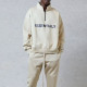 Fear of God Essentials FW20 Half Zip Sweatshirt Cream