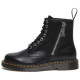 Dr.Martens 1460 Zip Black Polished Smooth
