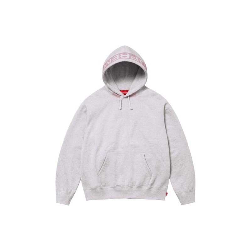 Supreme SS24 WEEK1 JACQUARD STRIPE HOODED SWEATSHIRT
