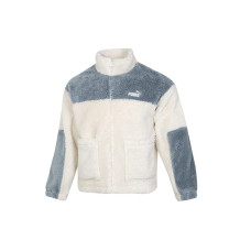 Puma Color Blocking Sherpa Jacket Logo