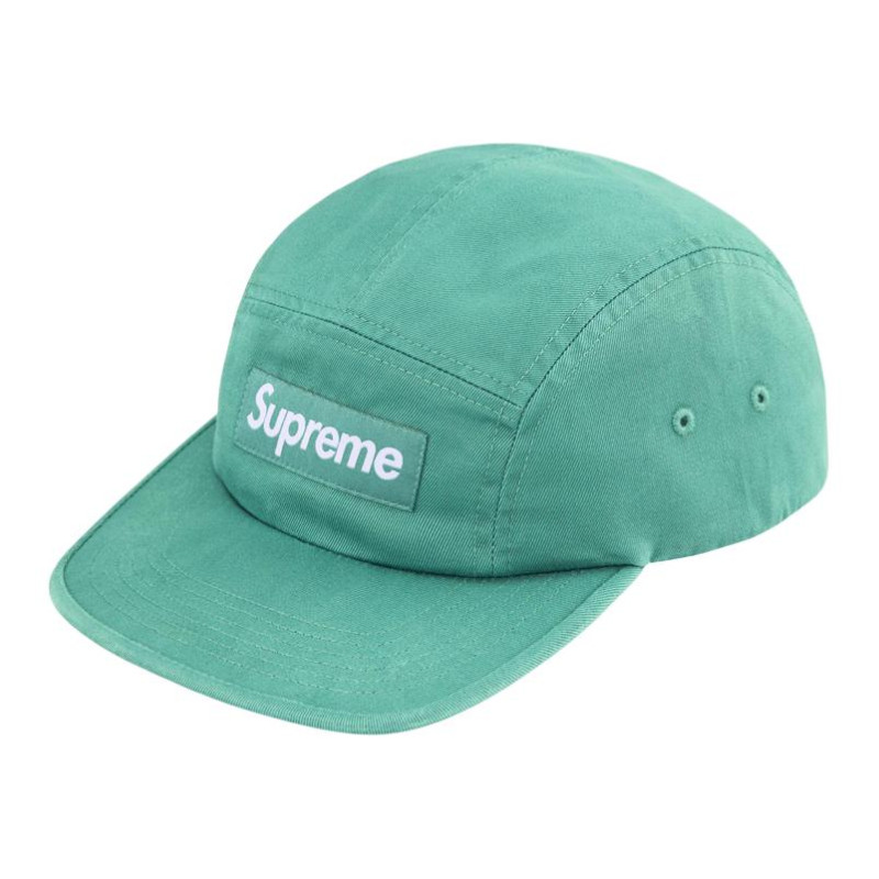 Supreme Washed Chino Twill Camp Cap