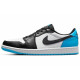 Jordan Air Jordan 1 Low 'Black and Dark Powder Blue'