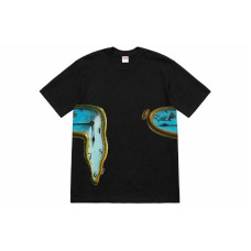 Supreme SS19 The Persistence of Memory Tee Black T