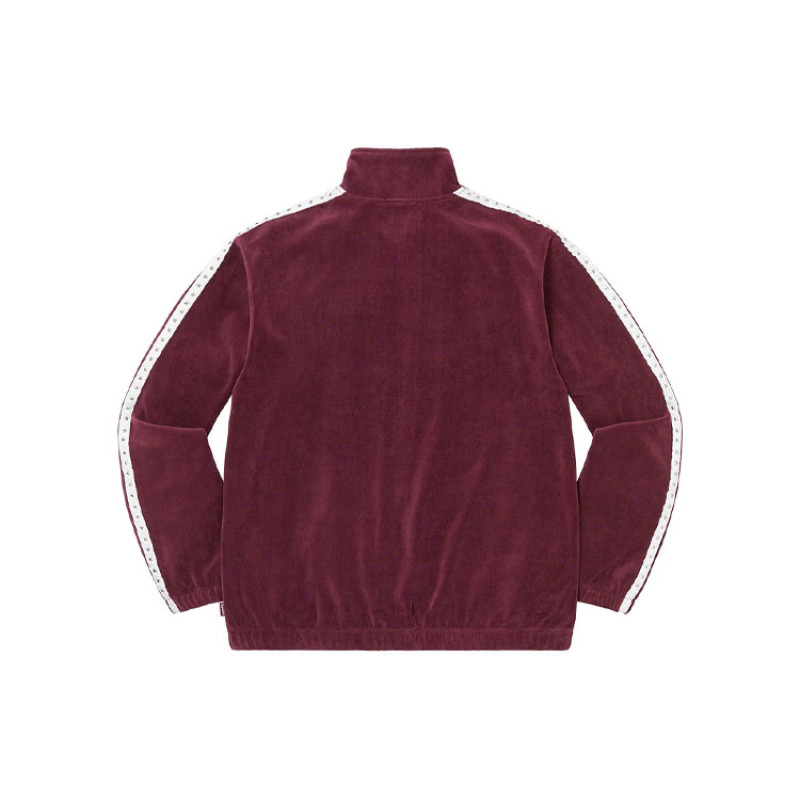 Supreme 2022 Week 2 Studded Velour Track Jacket