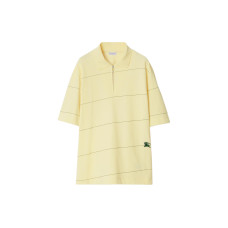 Burberry Striped Cotton Polo Shirt Polo