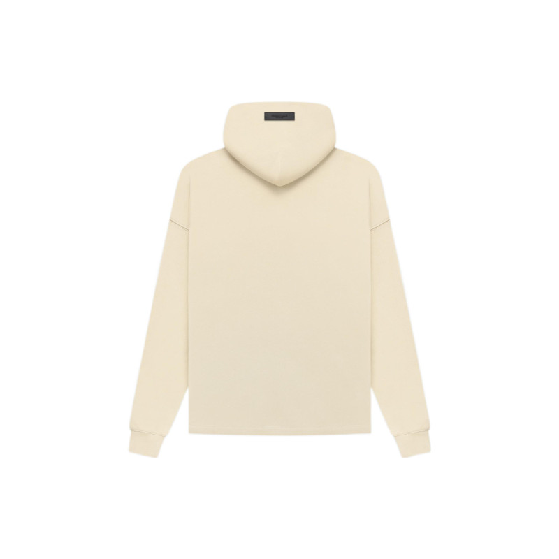 Fear of God Essentials FW22 Relaxed Hoodie Egg shell Logo