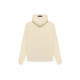 Fear of God Essentials FW22 Relaxed Hoodie Egg shell Logo