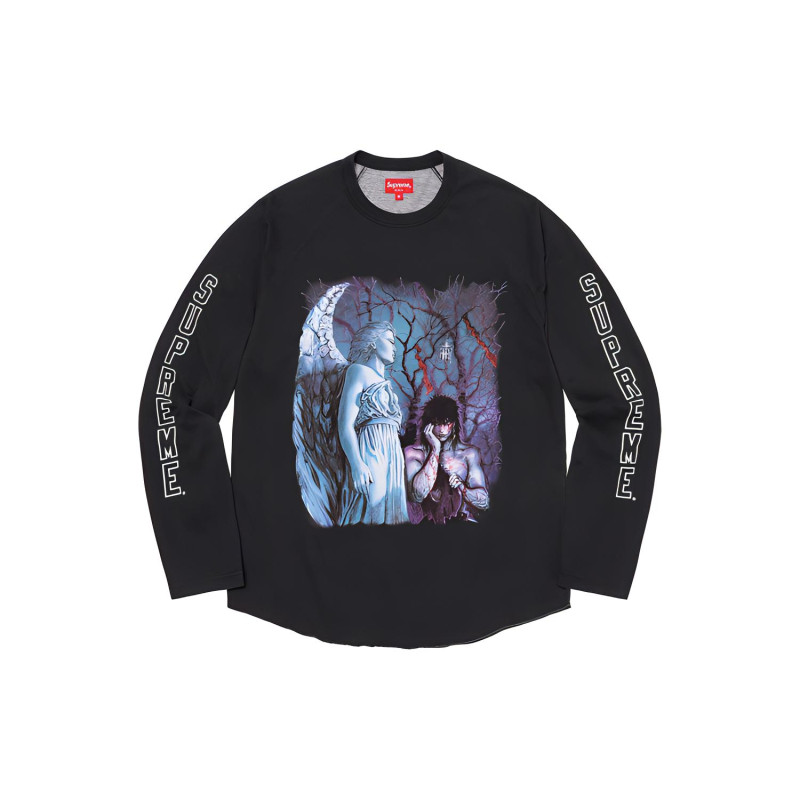 Supreme FW21 Week 4 x The Crow Raglan LS Top T