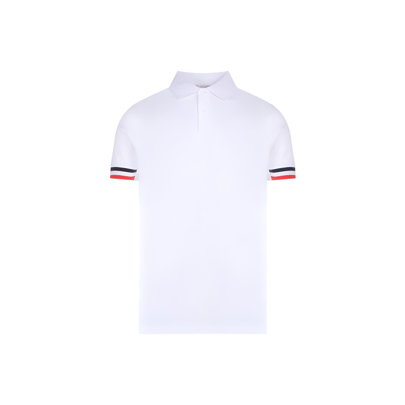 Moncler SS22 White Polo