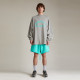 Fear of God Essentials SS24 Longsleeve T-Shirt Dark Heather Oatmeal