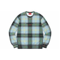 Supreme SS21 Week 10 Plaid Crewneck