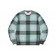 Supreme SS21 Week 10 Plaid Crewneck