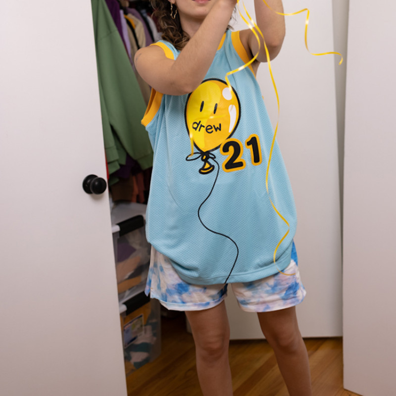 Drew House Mesh Joy Basketball Jersey - Joy