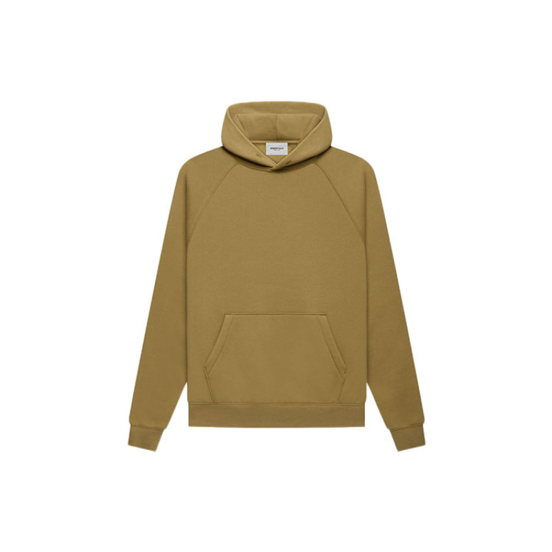 Fear of God Essentials FW21 Pullover Hoodie Amber Logo