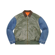 Supreme SS23 Week7 Denim Sleeve Ma-1 MA-1