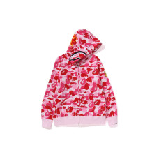 A BATHING APE SS24 Abc Camo Shark Full Zip Hoodie