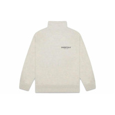 Fear of God Essentials SS20 Mock Neck Sweatshirt Oatmeal