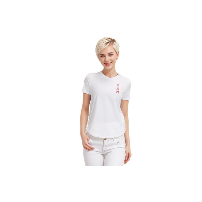lululemon Team Canada Love Crew T-shirt Coc Logo In White T