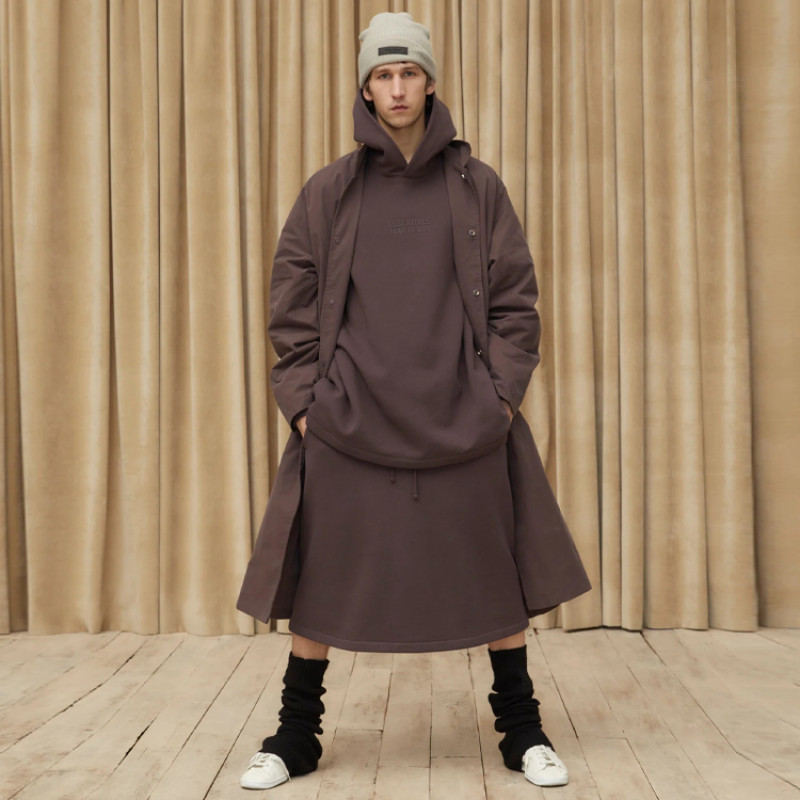 Fear of God Essentials Drop2 SS23 Essentials Relaxed Hoodie Plum