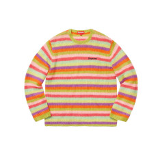 Supreme FW19 Week 1 Stripe Mohair Sweater