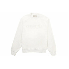 Fear of God Essentials FW21 Adult Pullover Crewneck Greige Logo