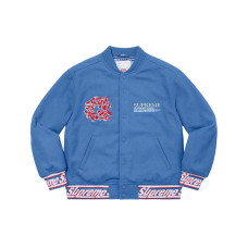 Supreme FW21 Week 12 Support Unit Varsity Jacket