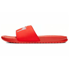 Stussy x Nike Benassi Habanero Red