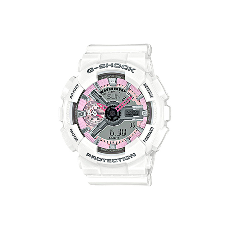 G-SHOCK GA-110GB-1A+GMA-S110MP-7A