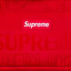 Supreme SS19 Organizer Pouch Red