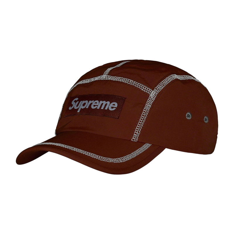 Supreme SS23 Week5 REFLECTIVE STITCH CAMP CAP