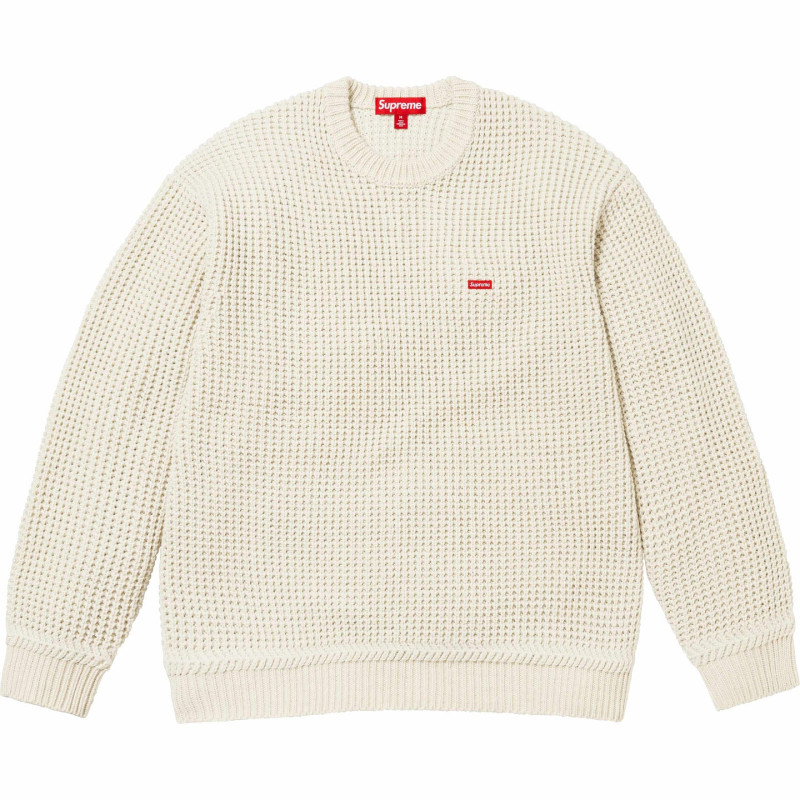 Supreme FW24 WEEK1 Waffle Small Box Sweater