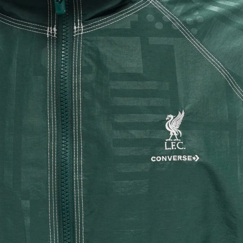Converse x Liverpool FC SS24 Wind Jacket logo