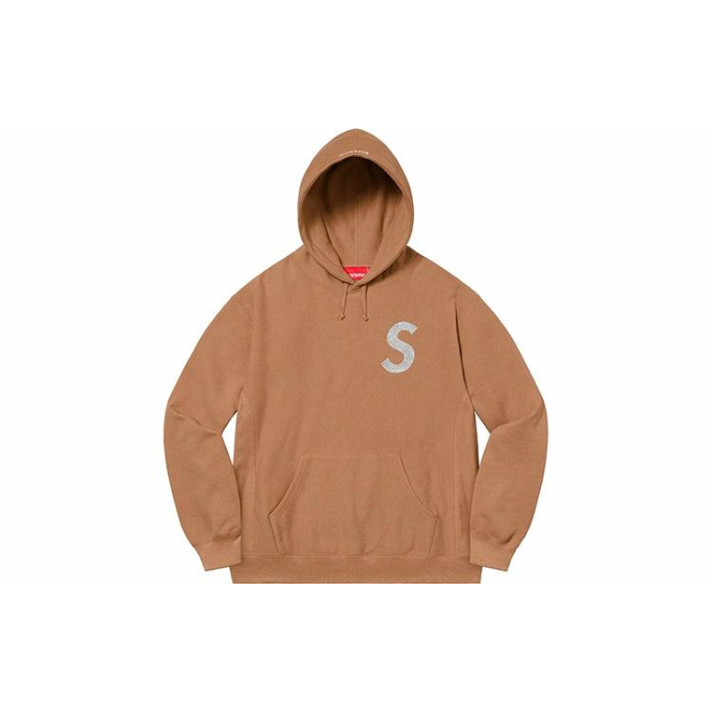 Supreme Week 6 x Swarovski S Logo Hooded Sweatshirt S
