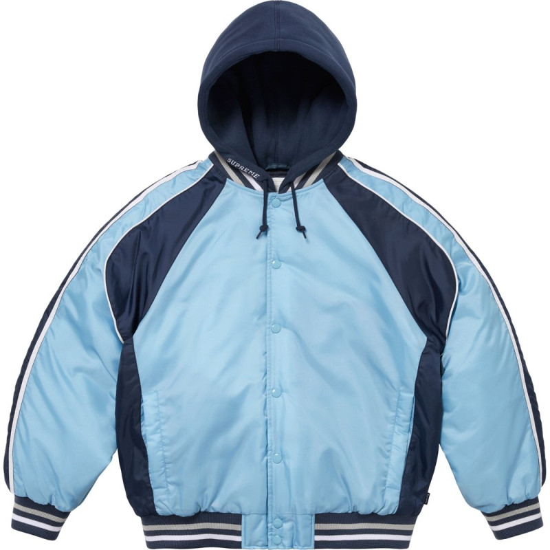 Supreme SS24 WEEK14 HOODED STADIUM JACKET