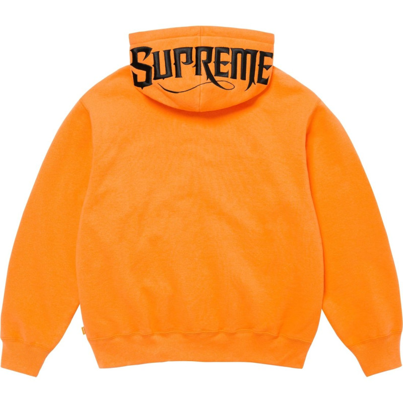 Supreme FW24 WEEK8 Mister Cartoon Zip Up Hooded Sweatshirt