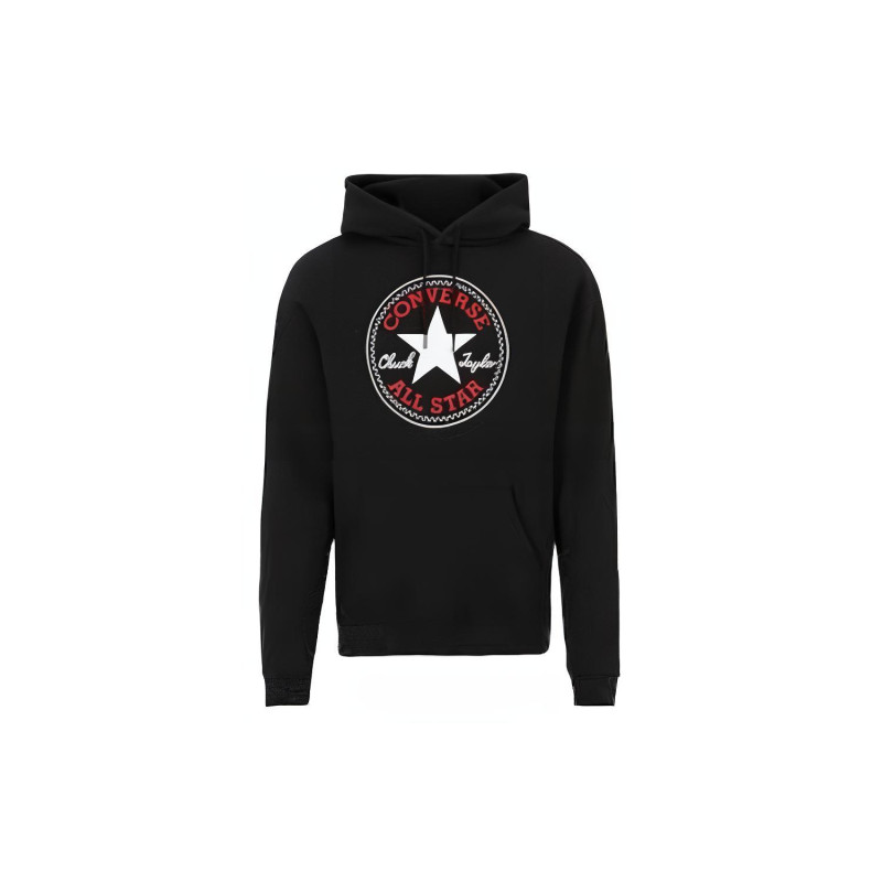 Converse Go-To All Star Patch Standard-Fit Fleece Pullover Hoodie
